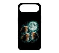 Three Guinea Pigs Under Mystic Moon Fantasy Animal Art Case for iPhone Air