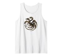 Three Headed Dragon Fantasy Tank Top