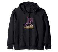 Three-Headed Hellhound Guard - Cerberus Zip Hoodie
