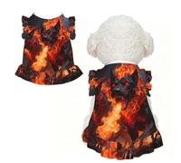 Three Headed Hound M Pet Apparel for Small Dogs-Cute Summer Outfit for Puppy, Soft Breathable Pet Clothes for Cat