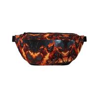 Three Headed Hound Running Waist Pack-No-Bounce Phone Holder for Gym, Waterproof Crossbody Bum Bag with Adjustable Strap