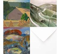Three Hills - Eric Ravilious, John and Paul Nash Greetings Card Collection.