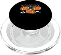 Three Horror Tacos As Carved Pumpkins Halloween Food Lover PopSockets PopGrip for MagSafe