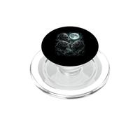 Three Howling Sasquatches Beneath Full Moon PopSockets PopGrip for MagSafe