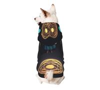 Three Humans with Halos on Their Heads Dog Hoodie - Soft & Breathable Pet Clothes for Small to Large Dogs, Stylish and Comfortable Dog Clothes