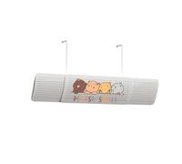 Three-in-one Air Conditioner Windshield,No Installation Required,Anti-direct Blowing,Retractable,Universal for Wall-mounted Air Conditioners.