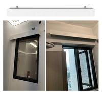 Three-in-One Curtain Rail System - Adjustable Wall-Mounted Rod for Versatile Home Décor