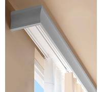 Three-in-One Metal k, Double Rail Wall Mount for , Versatile Cornice Board System for Easy Installat and Modern Home Décor