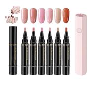 Three-in-One Nail Art Pen Set, 36-Colour 8ml Nail Pens, Three-in-One DIY Nail Art, Suitable for Beginners