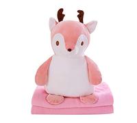 Three-in-one Pillow Quilt Child nap Blanket Multi-Purpose car Cushion Quilt