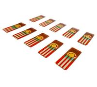 Three-in-One Screen Printed Electrode, Gold WE/AE/RE on Polyimide for Environmental, Clinical, Food Analysis(50PCS)