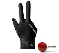 Three Inscriptions Billiards - Lightweight, Breathable Elastic Fabric | Size Adjustable with Reinforced Stitching, Left/Right Hand Pool for Carambola Pool PR