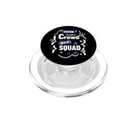Three Is Not A Crowd It's A Squad 3 Matching Best Friends PopSockets PopGrip for MagSafe