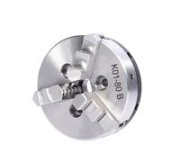 Three-jaw Chuck K01-50 Lathe Chuck Three Jaw M14*1 Connecting Rod for K01-50/63/80/100 Self-Centering Mini DIY Metal Tools(M14-15mm)