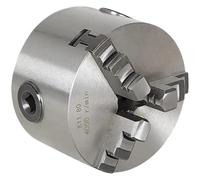 Three-jaw Chuck K11-80 100 125 160 3 Jaws Manual Lathe Chuck with Turning Machine Tools Accessories 3-Jaw Self-Centering(K12-125)