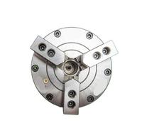 Three-jaw Hollow semi-Through Hole Pneumatic Chuck clamp BK160/200/250KQ(KB130 3 Hole 30 deep 84)