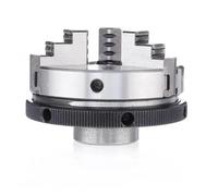 Three-jaw Manual Drill Chuck mini self-Centering Thread mounting CNC Precision Instrument Lathe Parts(K01-63)