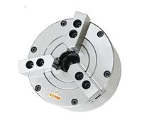 Three-jaw Medium Pneumatic Chuck Complete Set of Rotary Fixture CNC Lathe Chuck Clamping Conversion Parts(BK250KQ)