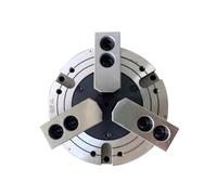 Three-jaw Medium-Solid Pneumatic Chuck 160/200/250 All-Steel 6-inch 8-inch CNC Lathe semi-Through Hole(10 inch 3Q-10 semi Through Hole 70)