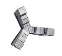 Three-jaw self-Centering Linkage Chuck K11 160 200 250 jaw synchronous Lathe Accessories high Precision(K11-100 22mm Through Hole Forward and Reverse Jaws)