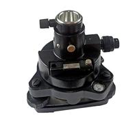 Three-jaw Tribrach and Adapter with Optical Plummet Fit Prism(Black)