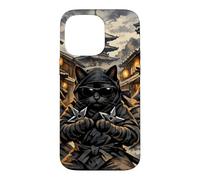 Three Kawaii Ninja Cats In Feudal Japan Prepare For Battle Case for iPhone 14 Pro Max