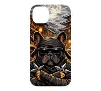 Three Kawaii Ninja Dogs In Feudal Japan Prepare For Battle Case for iPhone 14 Plus