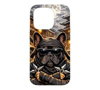 Three Kawaii Ninja Dogs In Feudal Japan Prepare For Battle Case for iPhone 15 Pro