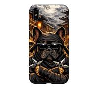 Three Kawaii Ninja Dogs In Feudal Japan Prepare For Battle Case for iPhone XS Max