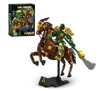 Three Kingdoms Guan Yu mecha with mount warhorse Model Building Kit, Transforming Robot Model Building Kits, Cool Creative Robots Toys Gift for Chritsmas Birthday, Gift for Teens - 1259 PCS