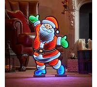 Three Kings 60cm Father Christmas Standing Infinity Light (2508000)