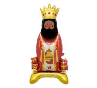 Three Kings Balloons,In Shape Standing King,Three Wise Men Balloons,Large Day B-alloons,3 Foil B-alloo Men Kings Wise