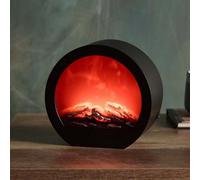 Three Kings Black Fireside Lantern, (W) 18Cm X (D) 8.5Cm