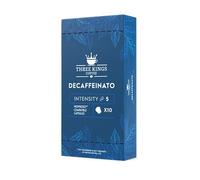 Three Kings Coffee - 100 Nespresso Compatible Decaf Capsules Pods for Machines - Decaffeinato