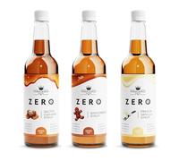 Three Kings Pantry Zero Calorie Syrups | Keto Friendly Coffee Syrup Sugar Free | Guilt Free indulgent flavouring (3 Flavour Bundle)