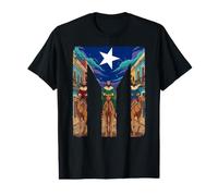 Three Kings Puerto Rican Flag Día de Reyes Magos Boricua Value Graphic T-Shirt