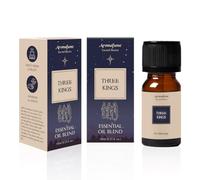 Three Kings Resin Essential Oil Diffuser Blend | 3 x 10ml / 0.33 fl oz | Ideal for Spirituality & Rituals | Made with Pure Boswellia, Serrata & Benzoin extracts | Non-Alcoholic, Non-Toxic & Vegan