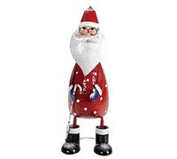 Three Kings Smart Garden Wobbling Hand Painted Christmas Character Stake Ornaments (Santa)