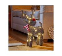 Three Kings Sparkly Rattan Cupid