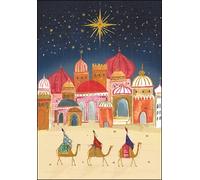 Three Kings Three Wise Men Caltime Christmas Advent Calendar 10" x 14" 472343