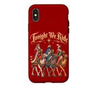 Three Kings Tonight We Ride 3 Wisemen Nativity Christmas Case for iPhone X/XS