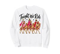 Three Kings Tonight We Ride 3 Wisemen Nativity Christmas Sweatshirt