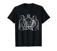 Three Laughing Monks T-Shirt