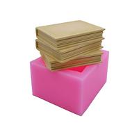 Three Layer Book Soap Mold DIY Handcraft Candle Wax Melt Molds Chocolate Cake Mould Aromatherapy Plaster Resin Crafts Silicone Mold Mould