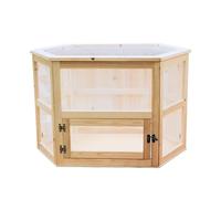 Three-Layer Hamster Villa, Transparent Hamster Cage, Anti-Jailbreak Pet Rat Cage, Large Skylight, Large Space