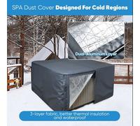 Three-Layer-Waterproof Thermal Hot Tub Cover 2.15M X 2.15M