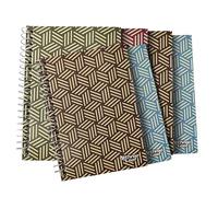 three leaf 120 Ct. 5 X 7, Personal Notebook, Pack Of 6, Writing Notebooks, Travel Writing Notebooks, Journal Notepad for Office, Study and Notes
