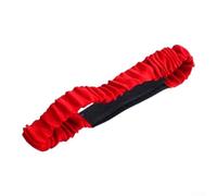 Three Legged Race Accessory Elastic Nylon Leg Strap for Use in Physical Education and Team Development (Red)