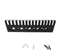 Three Level Wall Mounted Vise Holder for Clamp and Plier Storage in Workshop Garage or Shed Sturdy Single Piece Metal Design