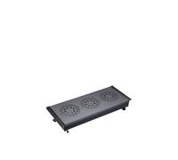 Three Light Food Warmer Masterclass Black One Size